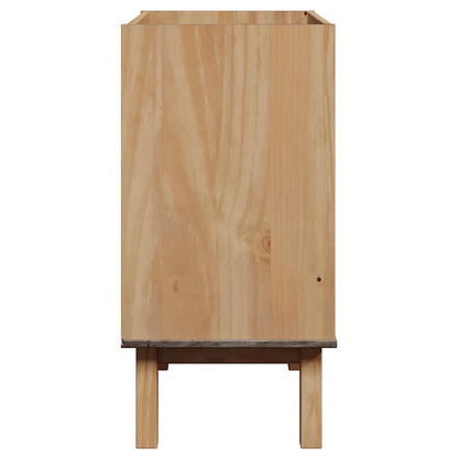 Bathroom Sink Cabinet OTTA 59x40x80 cm Solid Wood Pine