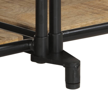 TV Cabinet 160x42x40 cm Solid Wood Rough Mango