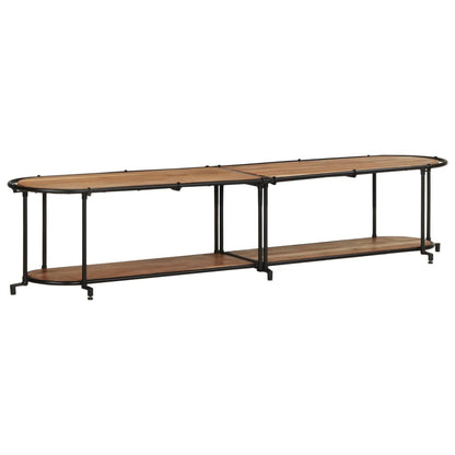 TV Cabinet 200x42x40 cm Solid Wood Acacia