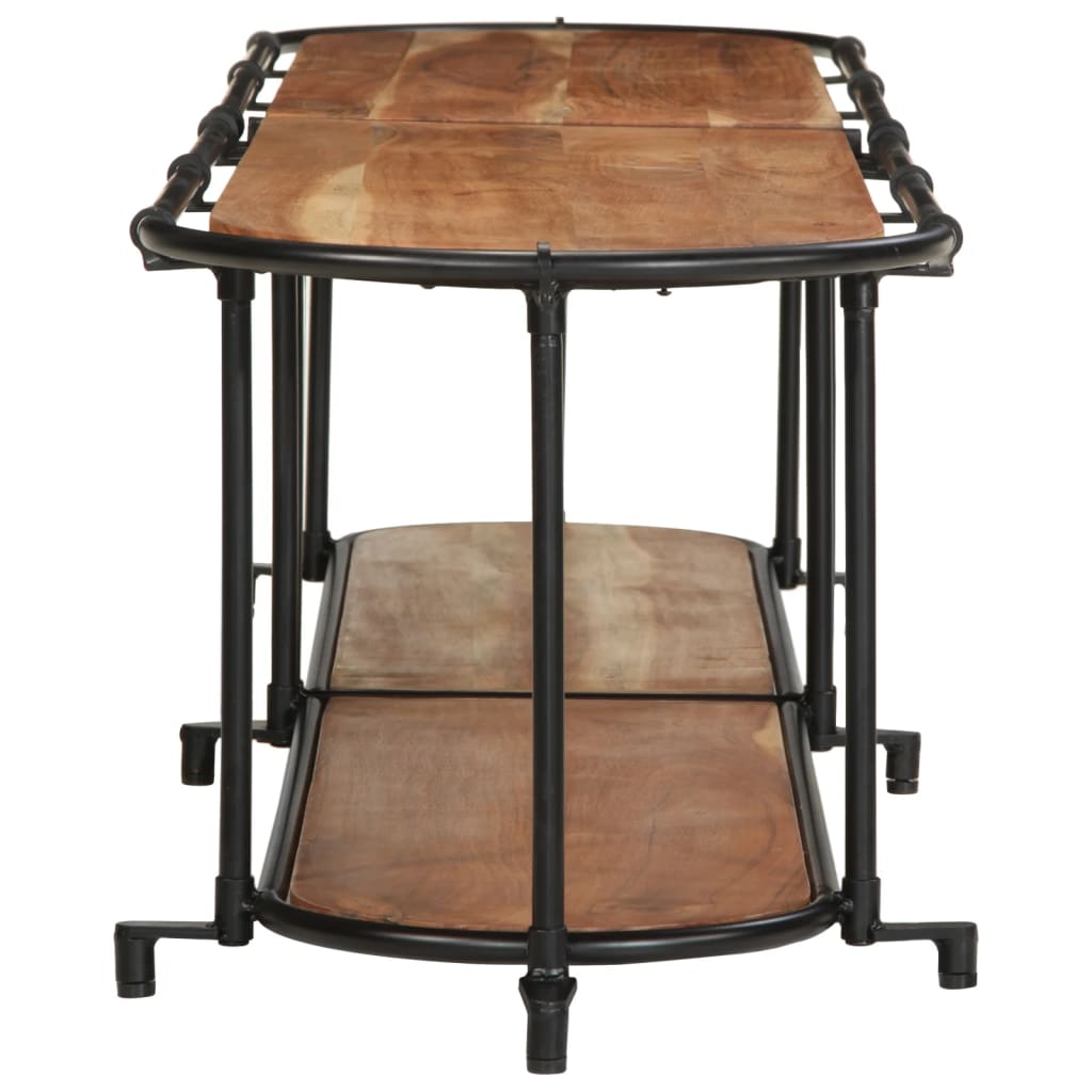 TV Cabinet 200x42x40 cm Solid Wood Acacia