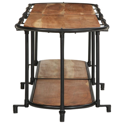 TV Cabinet 200x42x40 cm Solid Wood Acacia