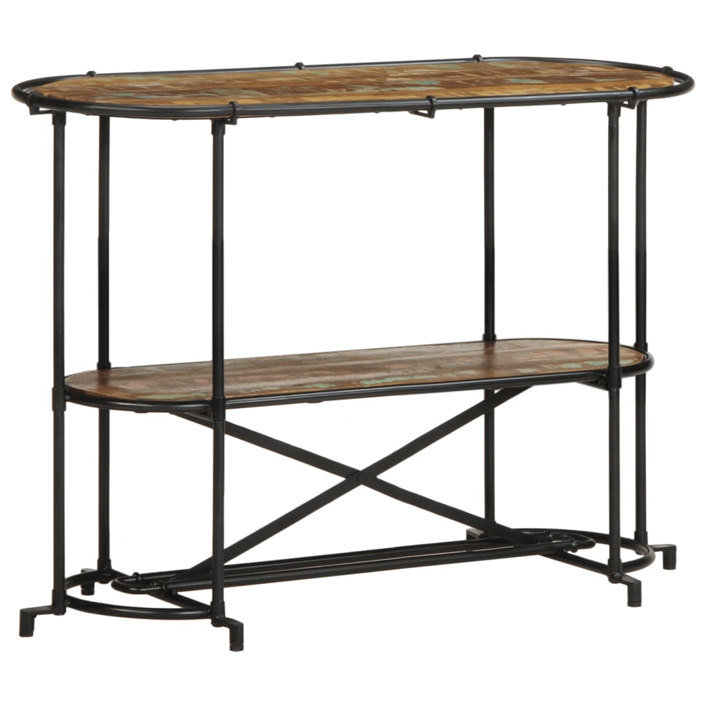 Console Table 110x42x76 cm Solid Wood Reclaimed