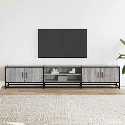 TV Cabinet Grey Sonoma 210x35x41 cm Engineered Wood