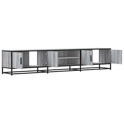 TV Cabinet Grey Sonoma 210x35x41 cm Engineered Wood