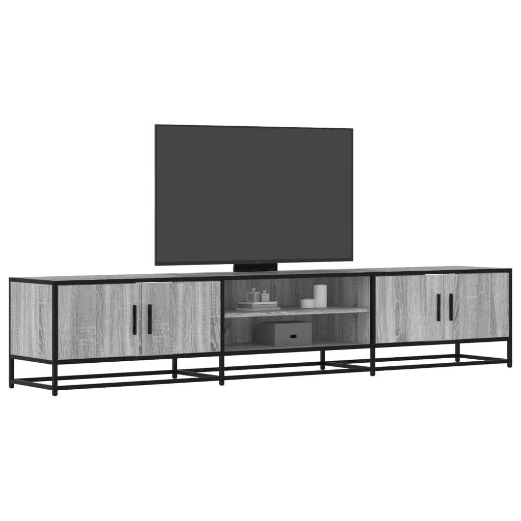 TV Cabinet Grey Sonoma 210x35x41 cm Engineered Wood