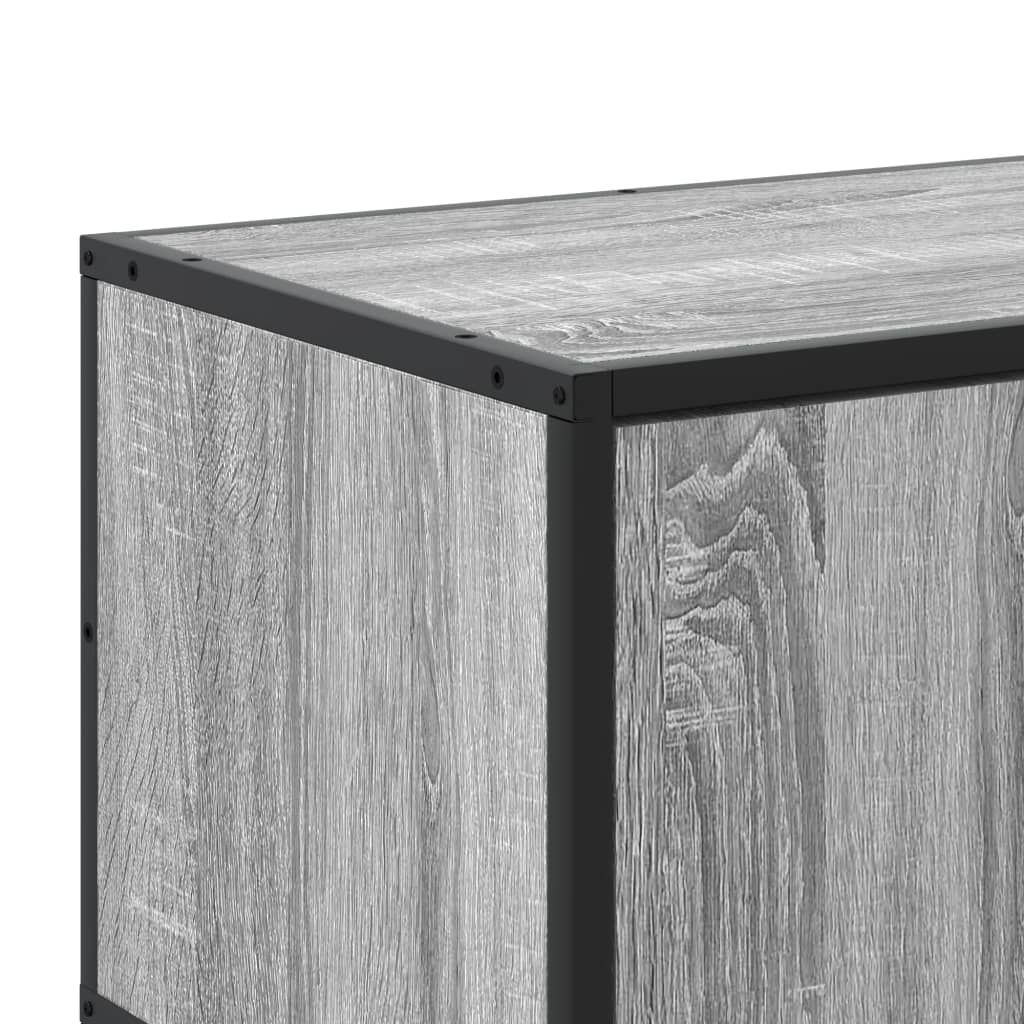 TV Cabinet Grey Sonoma 180x35x41 cm Engineered Wood