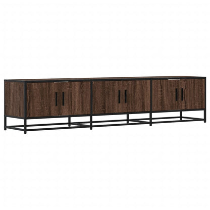 TV Cabinet Brown Oak 180x35x41 cm Engineered Wood