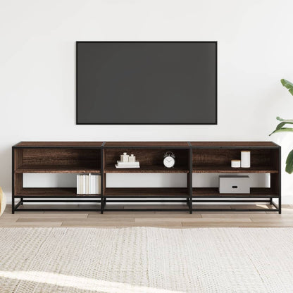TV Cabinet Brown Oak 180x40x46 cm Engineered Wood