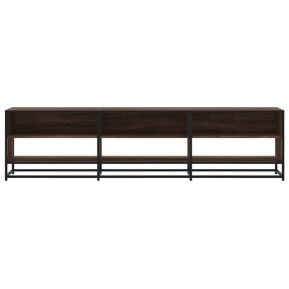 TV Cabinet Brown Oak 180x40x46 cm Engineered Wood