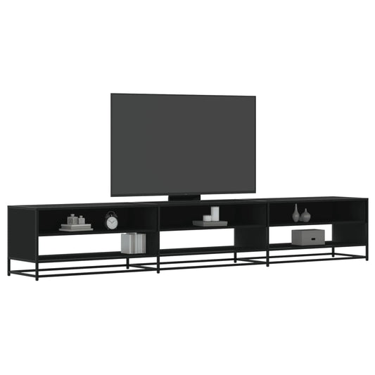 TV Cabinet Black 270x40x46 cm Engineered Wood