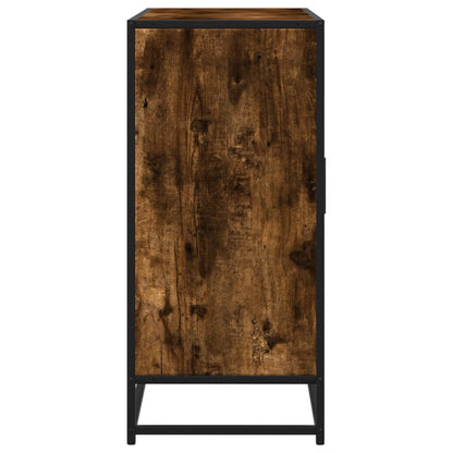 Sideboard Smoked Oak 92x35x76 cm Engineered Wood