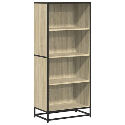 Bookcase Sonoma Oak 60x35x139 cm Engineered Wood