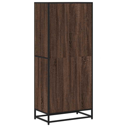 Bookcase Brown Oak 60x35x139 cm Engineered Wood