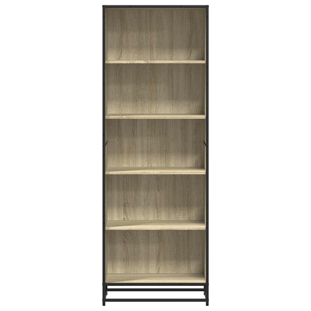 Bookcase Sonoma Oak 60x35x170.5 cm Engineered Wood