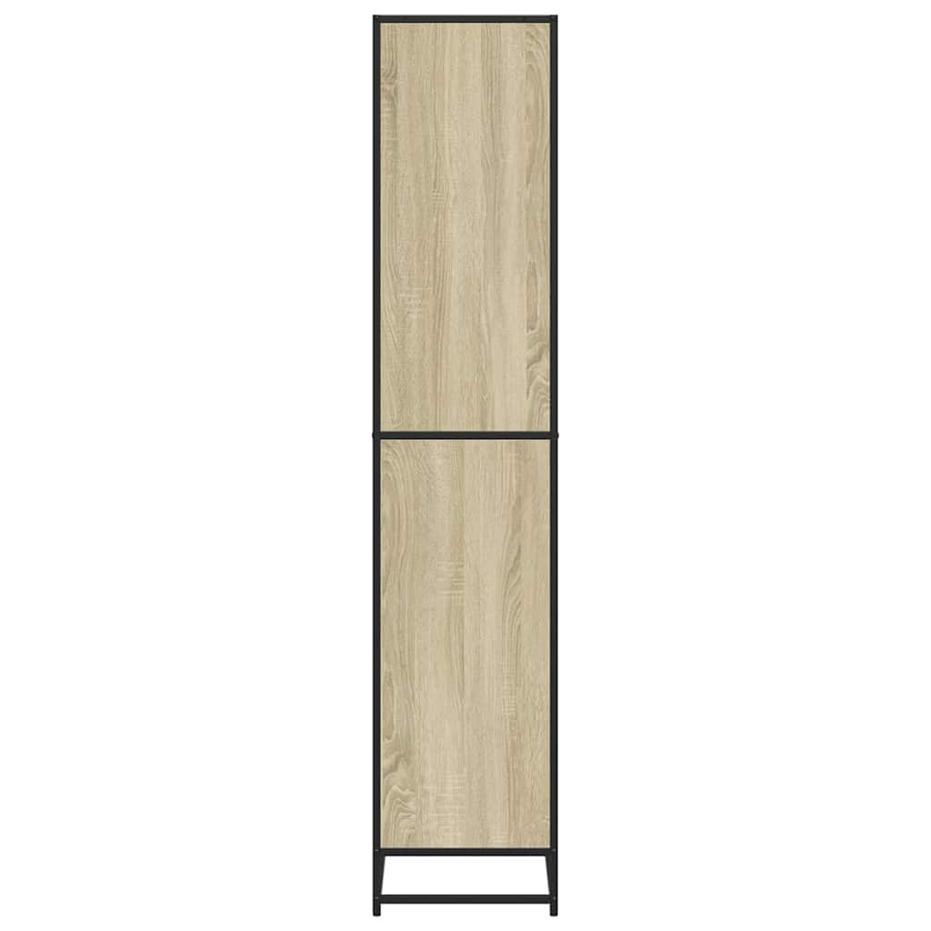 Bookcase Sonoma Oak 60x35x170.5 cm Engineered Wood