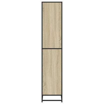 Bookcase Sonoma Oak 60x35x170.5 cm Engineered Wood