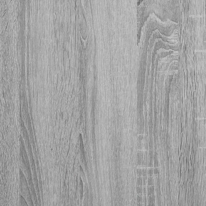 3 Piece Bathroom Furniture Set Grey Sonoma Engineered Wood