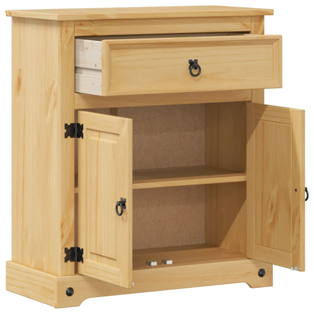 Bathroom Cabinet Corona 70x33x80 cm Solid Wood Pine