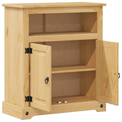 Bathroom Cabinet Corona 70x33x80 cm Solid Wood Pine