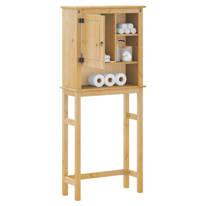 Bathroom Washing Machine Cabinet Corona Solid Wood Pine