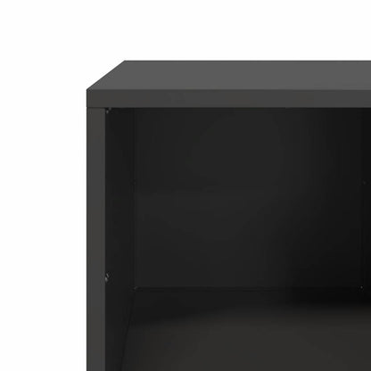 Coffee Table Black 101.5x50x43.5 cm Cold-rolled Steel