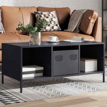 Coffee Table Anthracite 101.5x50x43.5 cm Cold-rolled Steel