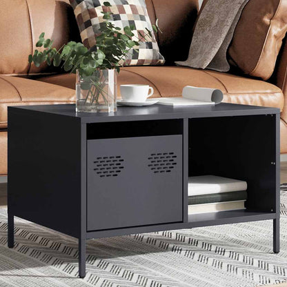 Coffee Table Anthracite 68.5x50x43.5 cm Cold-rolled Steel