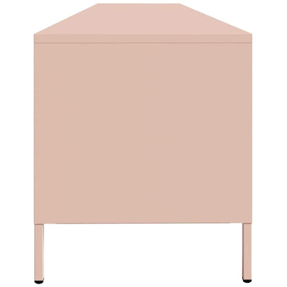 TV Cabinet Pink 202x39x43.5 cm Cold-rolled Steel