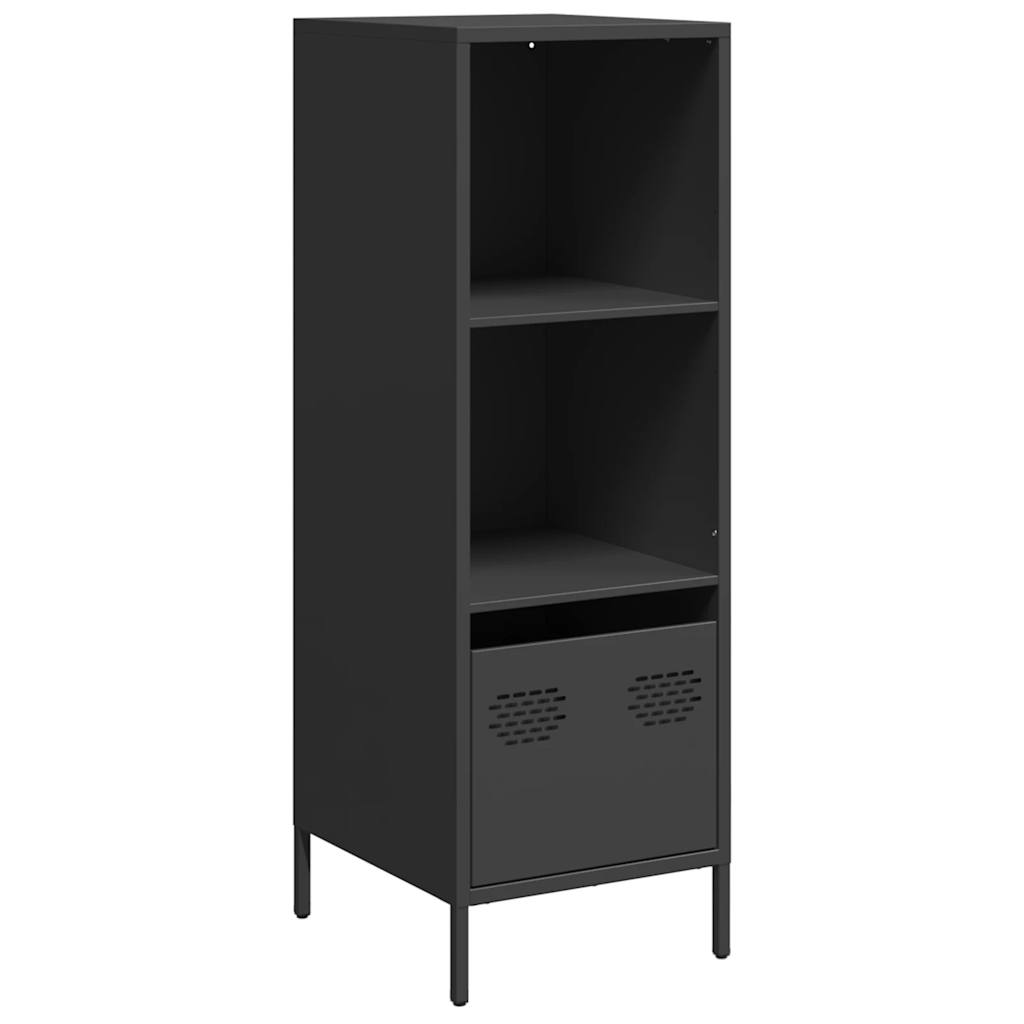 Highboard Black 35x39x103.5 cm Steel