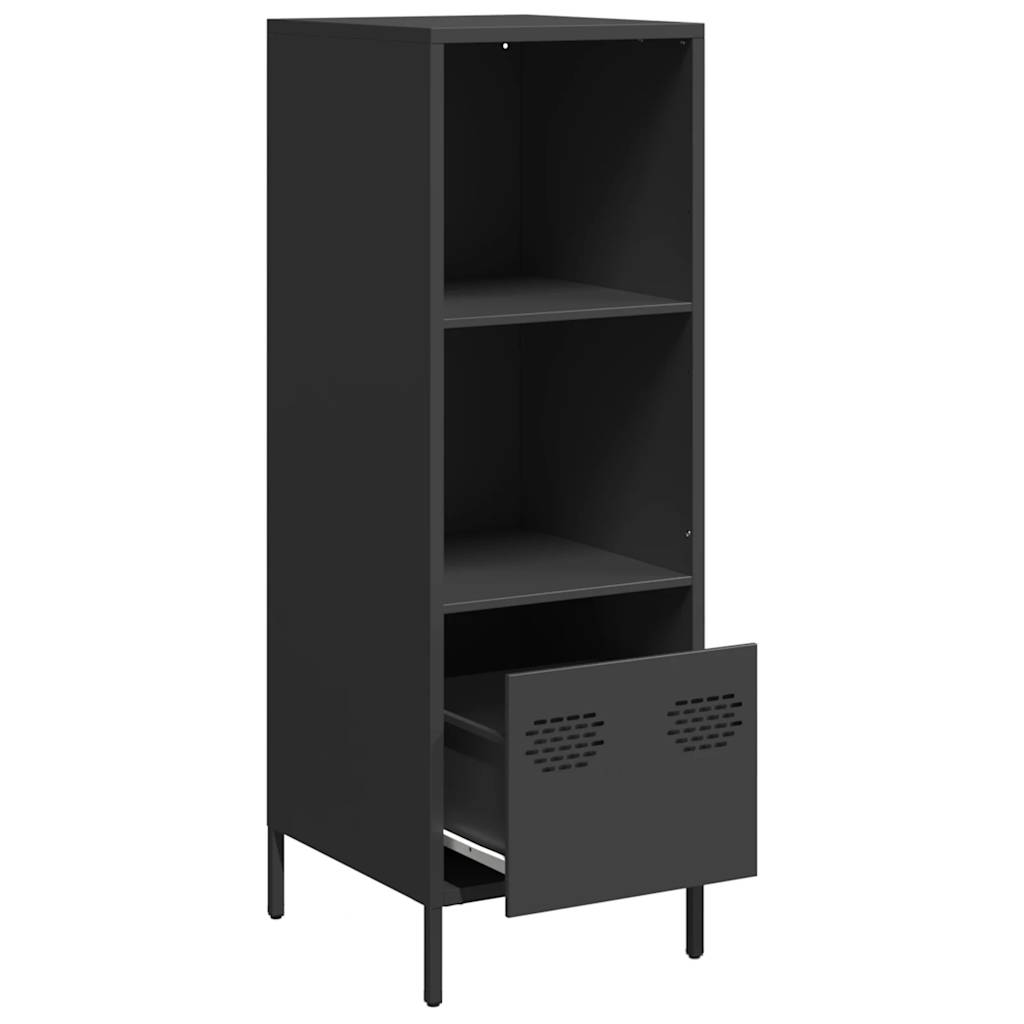 Highboard Black 35x39x103.5 cm Steel