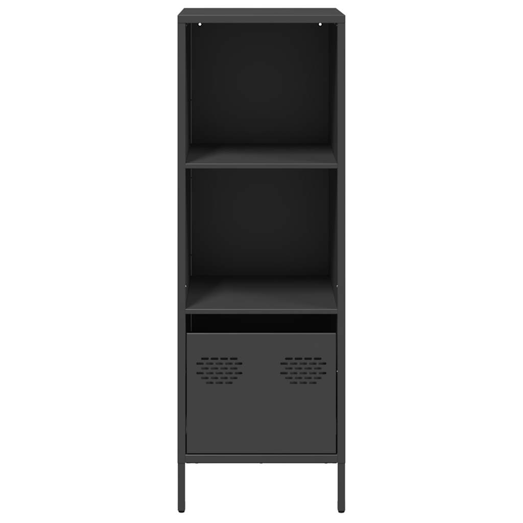 Highboard Black 35x39x103.5 cm Steel