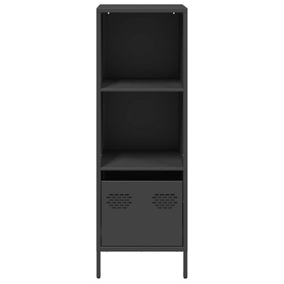 Highboard Black 35x39x103.5 cm Steel