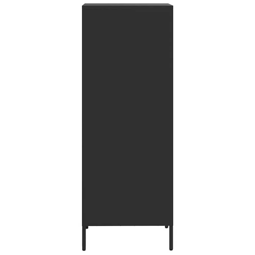 Highboard Black 35x39x103.5 cm Steel