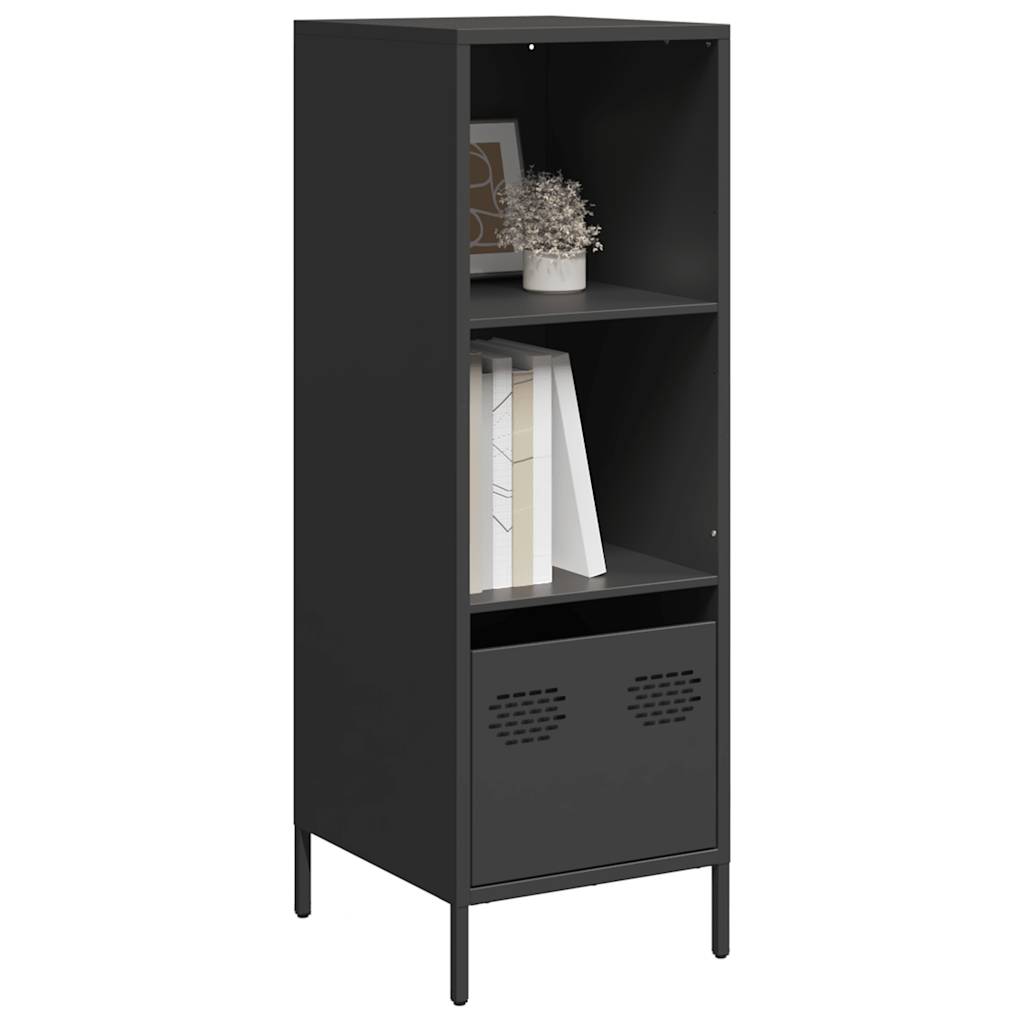 Highboard Black 35x39x103.5 cm Steel