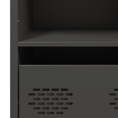 Highboard Black 101.5x39x103.5 cm Steel