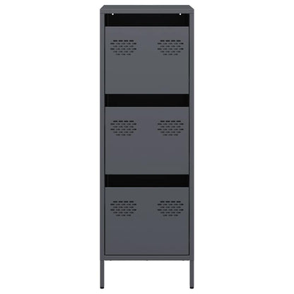 Highboard Anthracite 39x35x103.5 cm Steel