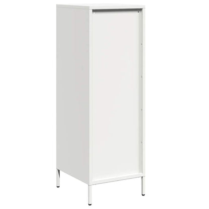 Highboard White 39x35x103.5 cm Steel