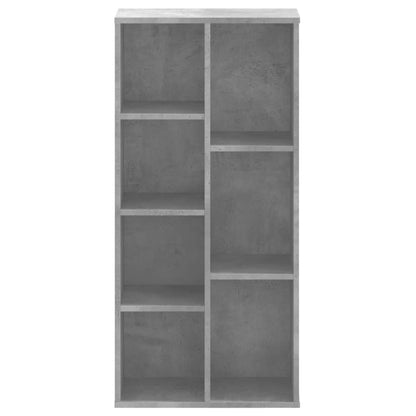 Bookcase Concrete Grey 50x25x105 cm Engineered Wood