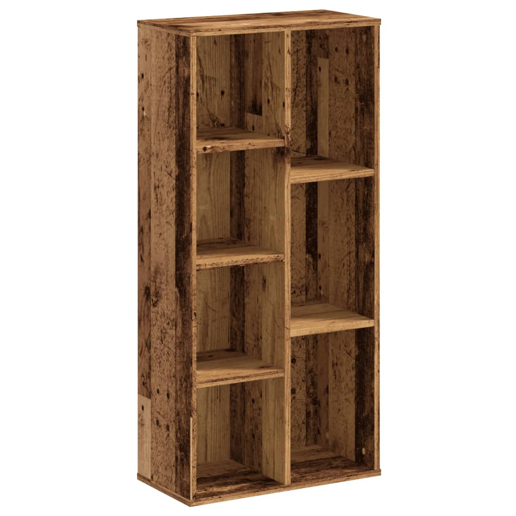 Bookcase Old Wood 50x25x105 cm Engineered Wood