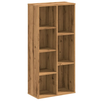 Bookcase Artisian Oak 50x25x105 cm Engineered Wood