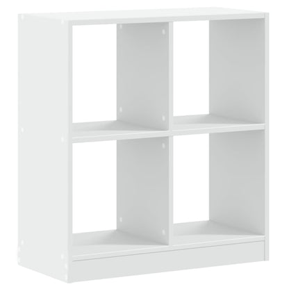 Bookcase White 68.5x32x75 cm Engineered Wood