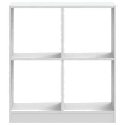 Bookcase White 68.5x32x75 cm Engineered Wood