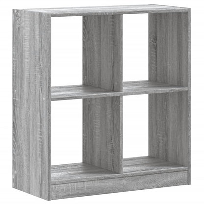 Bookcase Grey Sonoma 68.5x32x75 cm Engineered Wood