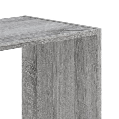 Bookcase Grey Sonoma 68.5x32x75 cm Engineered Wood