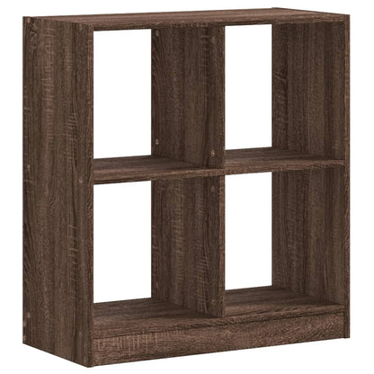 Bookcase Brown Oak 68.5x32x75 cm Engineered Wood