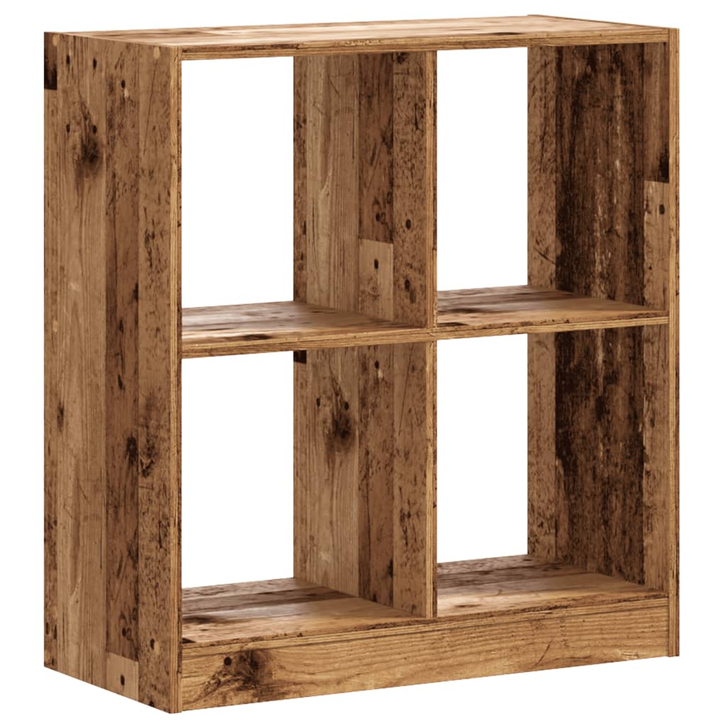 Bookcase Old Wood 68.5x32x75 cm Engineered Wood