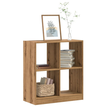 Bookcase Artisian Oak 68.5x32x75 cm Engineered Wood