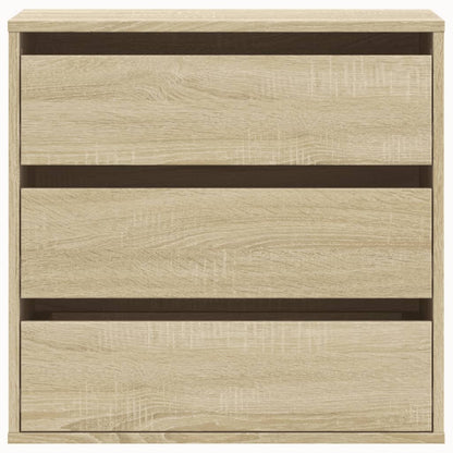 Corner Chest of Drawers Sonoma Oak 60x41x58 cm Engineered Wood