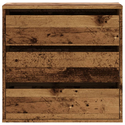 Corner Chest of Drawers Old Wood 60x41x58 cm Engineered Wood