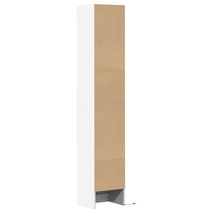 Sideboard with LED White 36x32.5x200 cm Engineered Wood